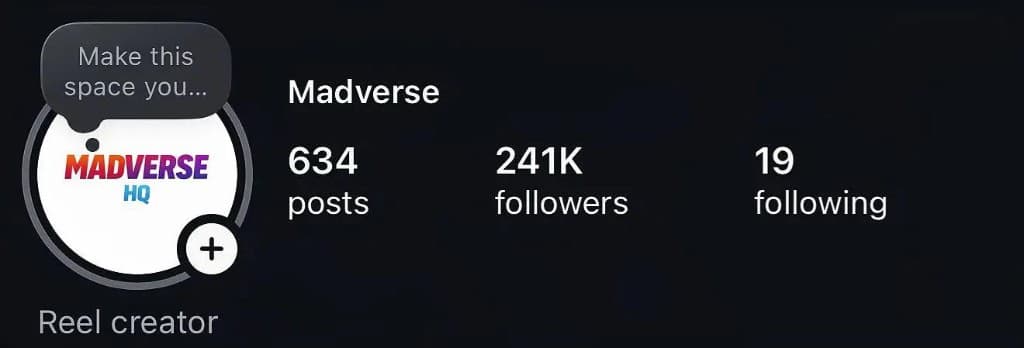 Madverse after — 241K followers